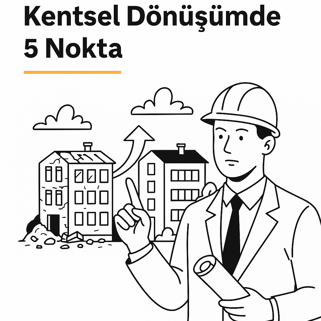 Kentsel Dönüşümde 5 Nokta